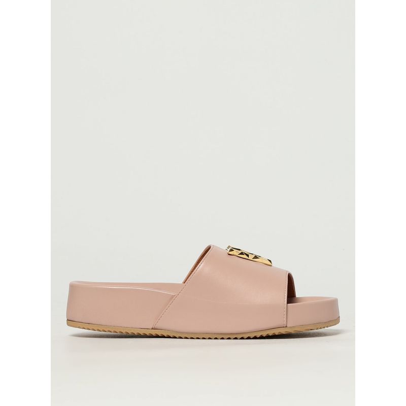 Via Roma 15 Flat Sandals Woman Pink